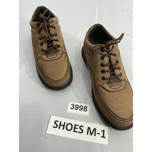 Womans Rockport Shoes 8 M Brown Lace Up Casual
